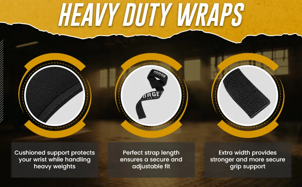 FORGE Lifting Straps detail image 1